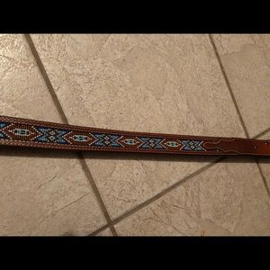 Beaded belt